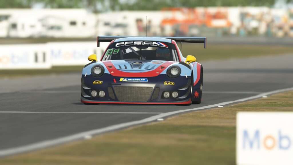 Porsche ABRT sur les freins sur le circuit de sebring !